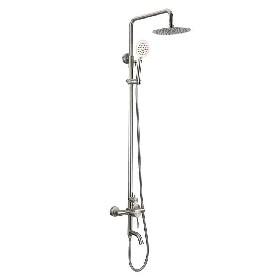 Polished brushed bathroom SUS304 stainless steel Shower set