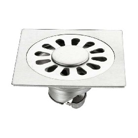 Fast flow rate shower square bathroom 304 stainless steel Floor drain
