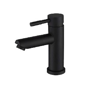 High quality black 304 stainless steel hot cold water Basin mixer
