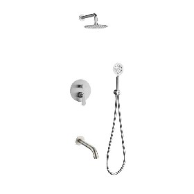 Stainless steel 304 bathroom in wall mounted Concealed shower