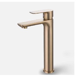 304 stainless steel good quality wholesale brushed gold Basin mixer