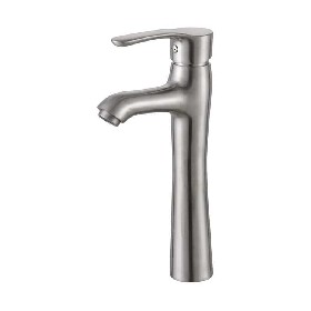 Basin mixer For Bathroom Easy installation Brushed 304 Stainless Steel Tap Water Wash Faucet