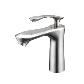 Bathroom Single Handle Stainless Steel SUS304 Hot Cold Water Wash Hand Basin mixer Tap