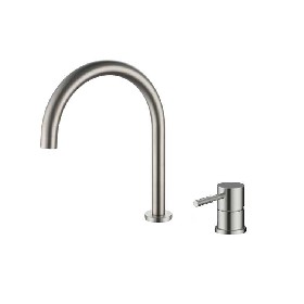 stainless steel hot cold mixer two hose single handle Split basin faucet bathroom faucet