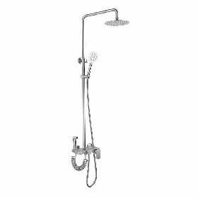 Modern bathroom 304 Stainless Steel hot and cold multifunctional Shower set