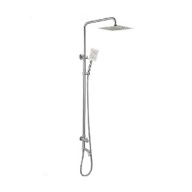 Polished brushed bathroom SUS304 stainless steel Cold only shower set
