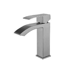 china factory wholesale 304 stainless steel deck mounted bathroom Basin mixer
