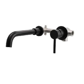 Wall Mounted Concealed basin faucet Stainless Steel 304 Single Handle