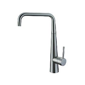 304 Stainless Steel Sink Mixer Tap Brushed Kitchen faucet Deck Mount