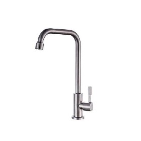 Deck Mounted Ware Sanitary Single Cold Sink Stainless Steel Water Kitchen cold tap
