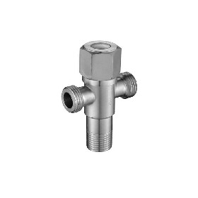 1/2-inch toilet water stop 90 degree round handle quick open 304 stainless steel Angle valve